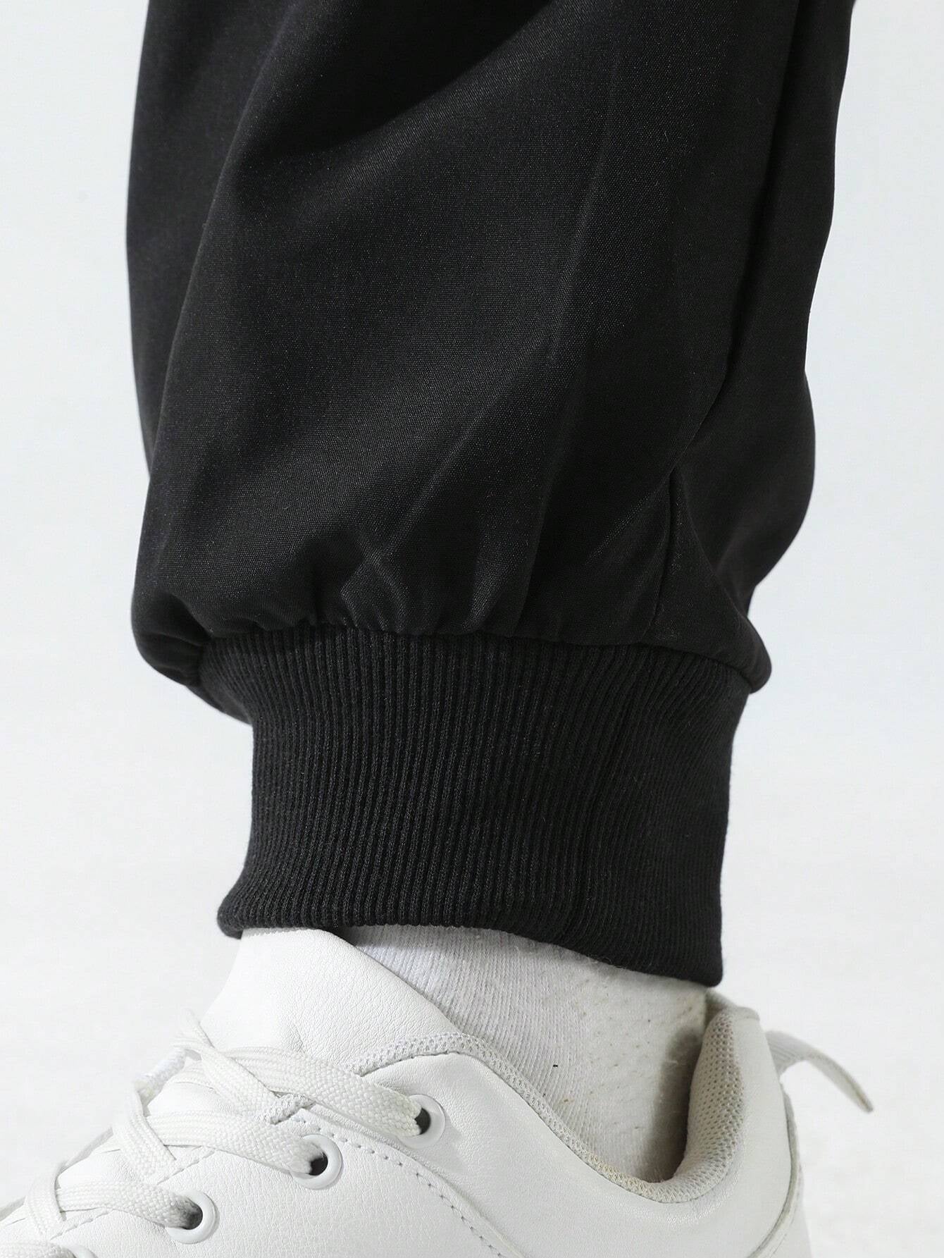 Men'S Casual Print Side Pocket Cargo Pants
