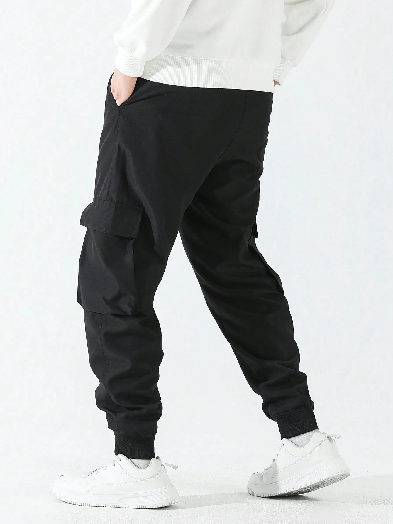 Men'S Casual Print Side Pocket Cargo Pants